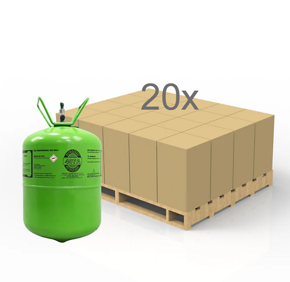 R-407A for Cooling Systems – 25 lb High-Performance Sealed Cylinder